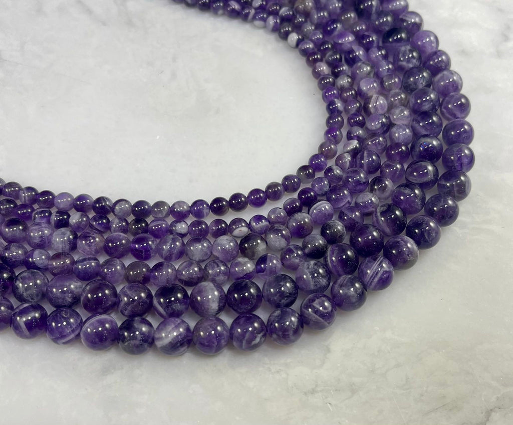 Dog Tooth Amethyst Round-1