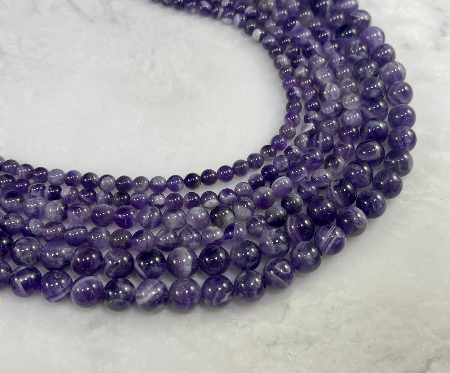 Dog Tooth Amethyst Round-1