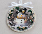Bead Embroidery Kit Decoration - Winter guest ABT-031-2