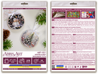 Bead Embroidery Kit Decoration - Winter guest ABT-031-1